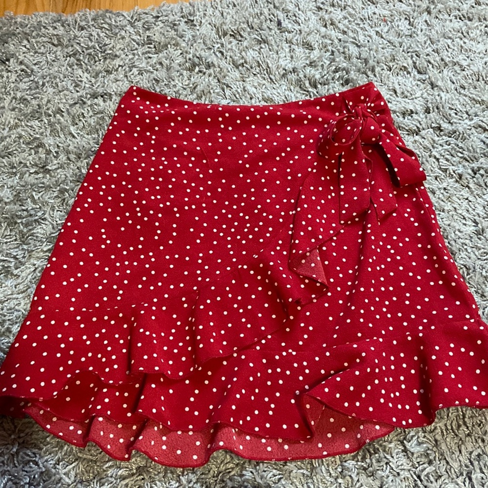 red skirt